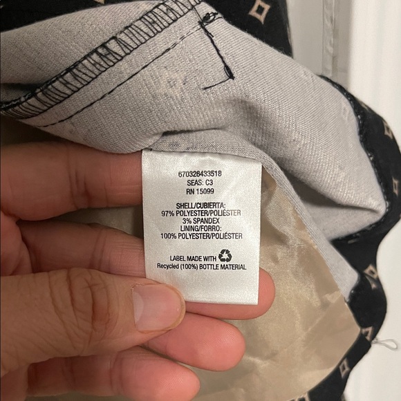 Metaphor Black and Cream Patterned Blazer - Picture 4 of 6